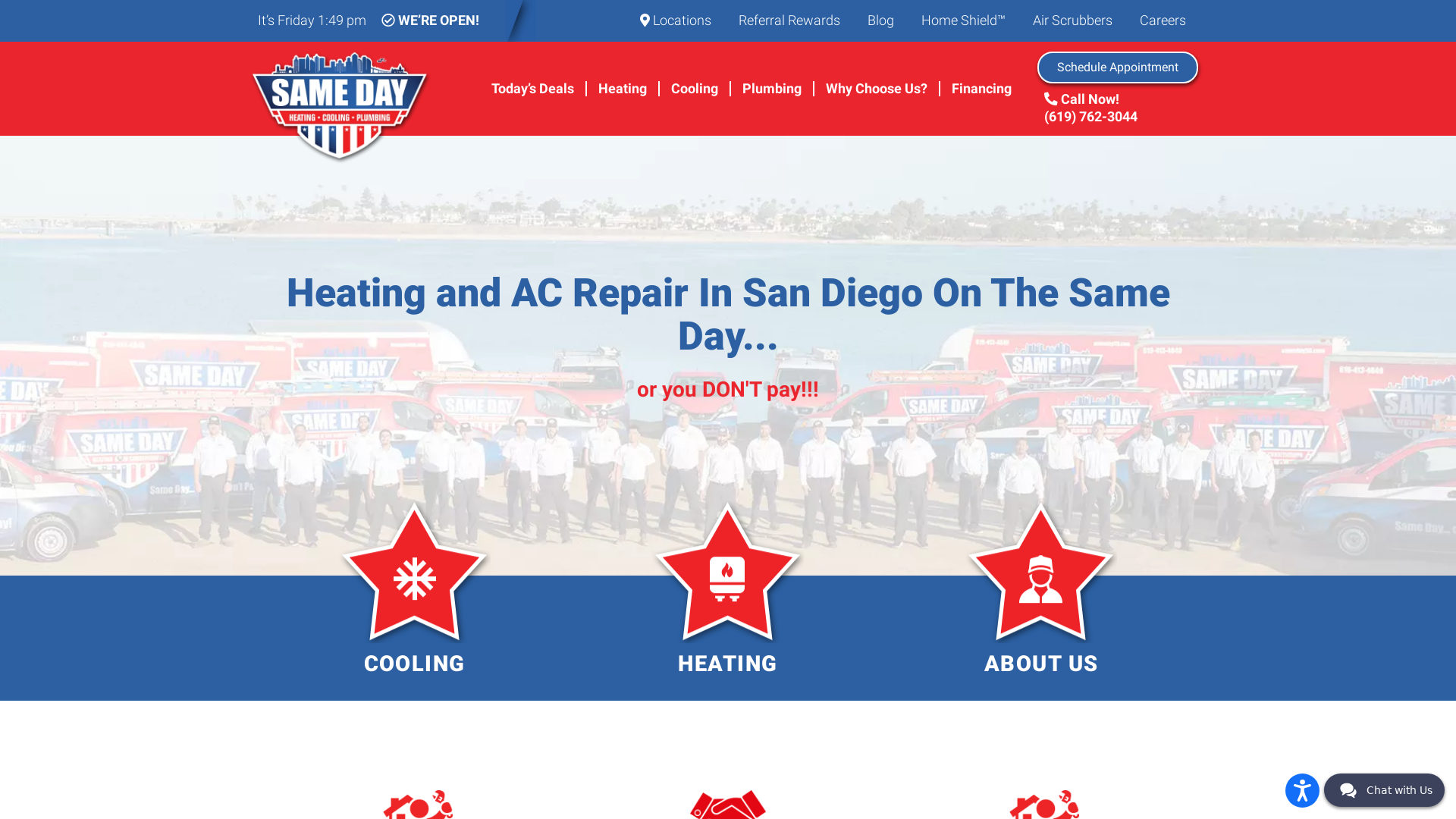 Same Day Heating & Air Conditioning